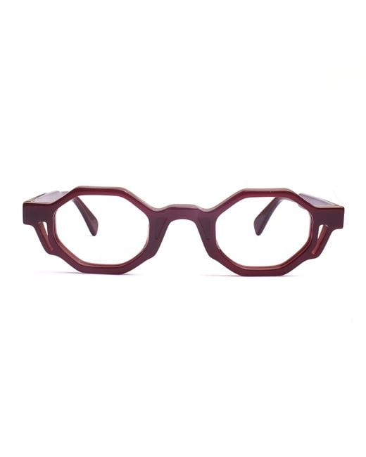 Xlab Brown Kosada Optical Frames Acetato Grigio Geometrica Fotocromatiche