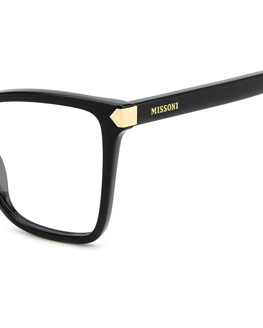 Missoni Black Mis 0286 807 Optical Frames Acetate Cat Eye Normal