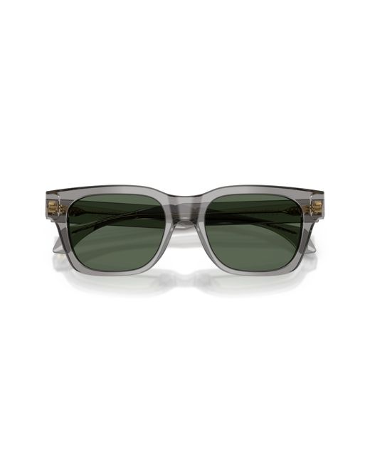 Versace Green Ve4486 551071 Sunglasses Acetate Squared Normal for men