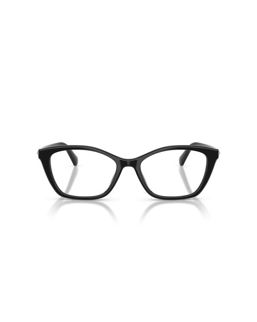 Swarovski Black Sk2065 1001 Optical Frames Acetate Transparent Pillow Normal