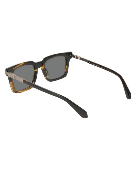 Ferragamo Black Sf2103S 323 Sunglasses Acetate Squared Normal for men
