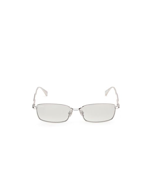 Max Mara White Mm0199 16C Sunglasses Metal Smoke Normal
