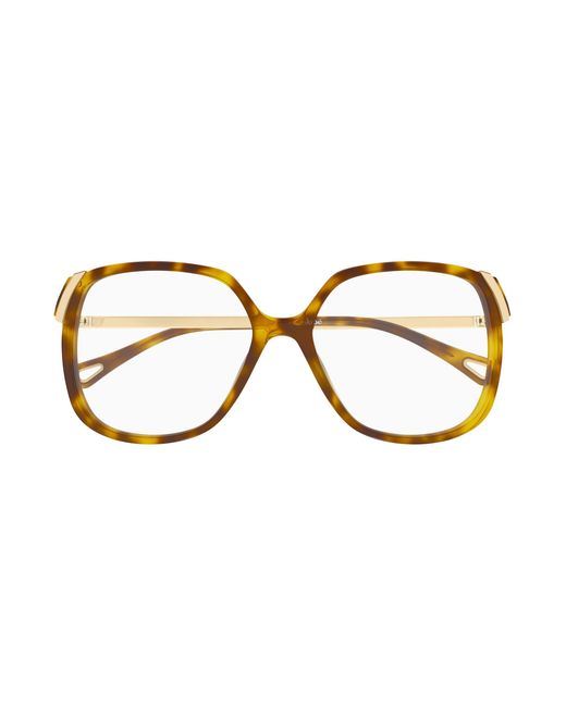 Chloé Black Ch0287O 008 Optical Frames Acetate Transparent Squared