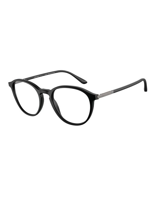 Giorgio Armani Black Ar7237 5042 Optical Frames Acetate Transparent Pantos Normal for men