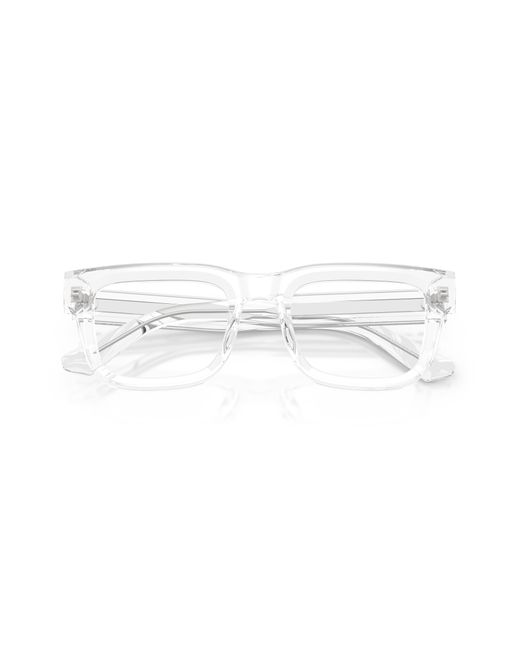 Emporio Armani Black Ea3279 6344 Optical Frames Acetate Squared Normal for men