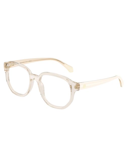 Moncler Black Me2027 3003 Optical Frames Acetate Transparent Pillow Normal