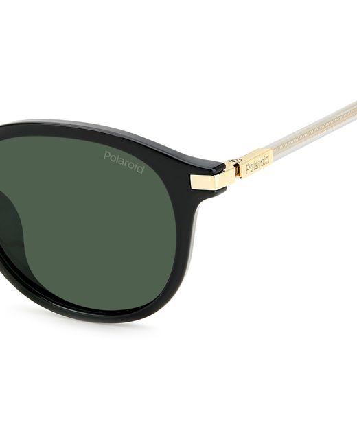 Polaroid Black Pld 4148/G/S/X 7Zj/Uc Sunglasses Plastic Round Polarized