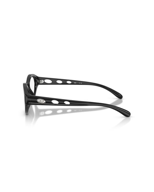 DIESEL Black Dl6002U 2001 Optical Frames Injected Round Normal
