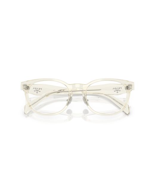 Prada Black Pr B06Vd 19X1O1 Optical Frames Acetate Pantos Normal