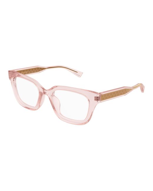 Gucci Black Gg2067Ol 003 Optical Frames Acetate Transparent Squared