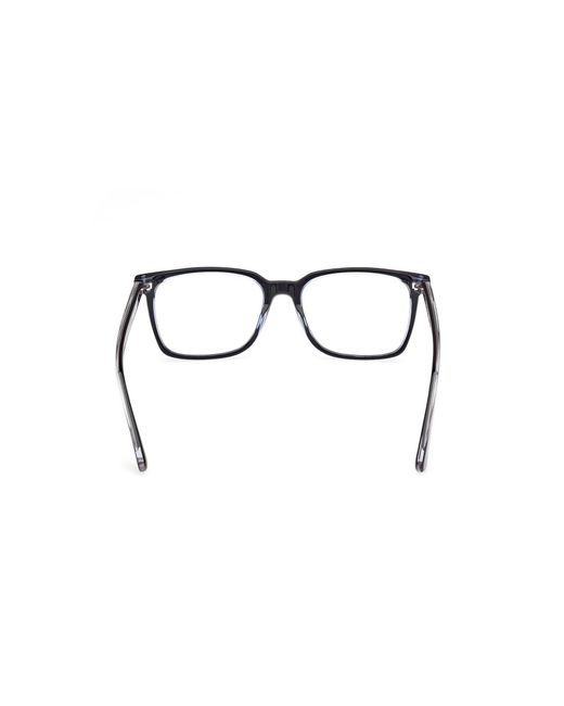 Web Black We5401 005 Optical Frames Acetate Squared Normal for men