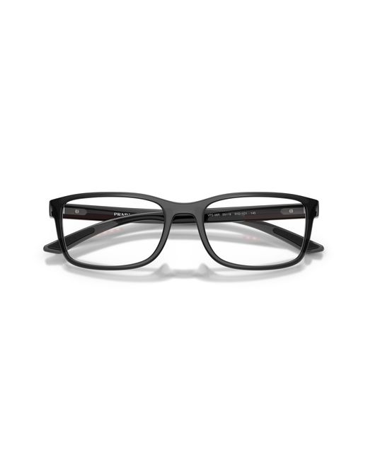Prada Linea Rossa Black Ps 06Rv 01D1O1 Optical Frames Injected Pillow Normal for men