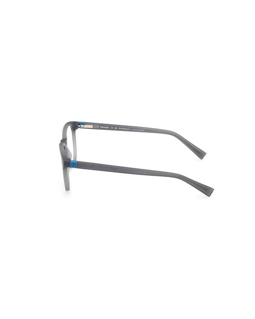 Timberland Black Tb50062 020 Optical Frames Injected Round Normal