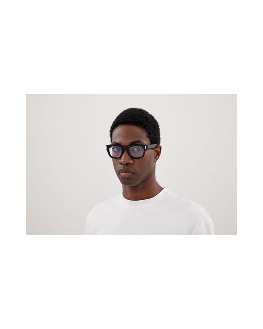 Saint Laurent Black Sl 838 Opt 001 Optical Frames Acetate Transparent Round