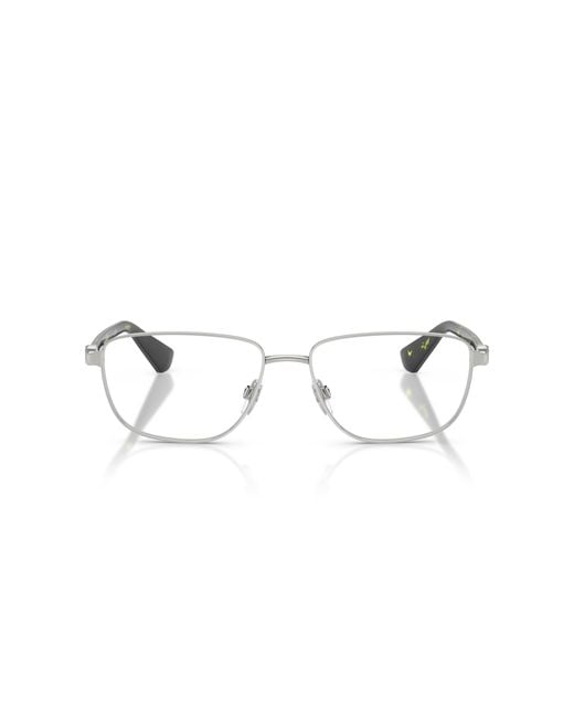 Burberry Black Be1393 1005 Optical Frames Metal Squared Normal for men
