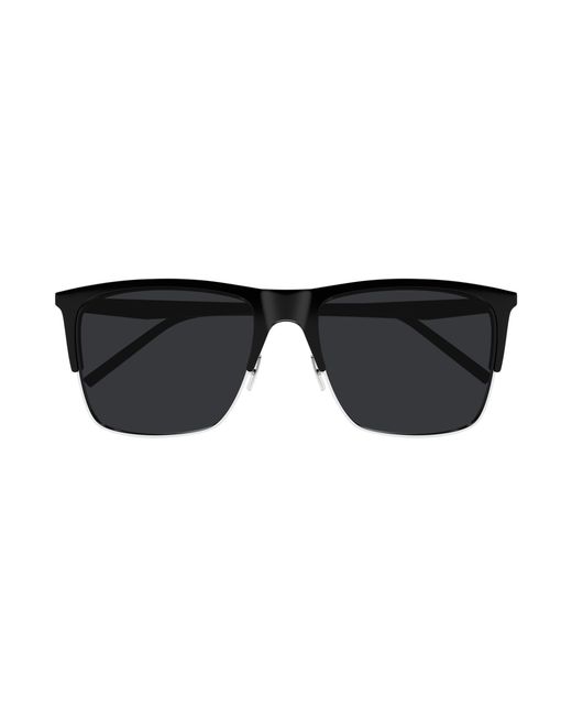 Saint Laurent Black Sl 768 002 Sunglasses Bio-Inject Squared for men