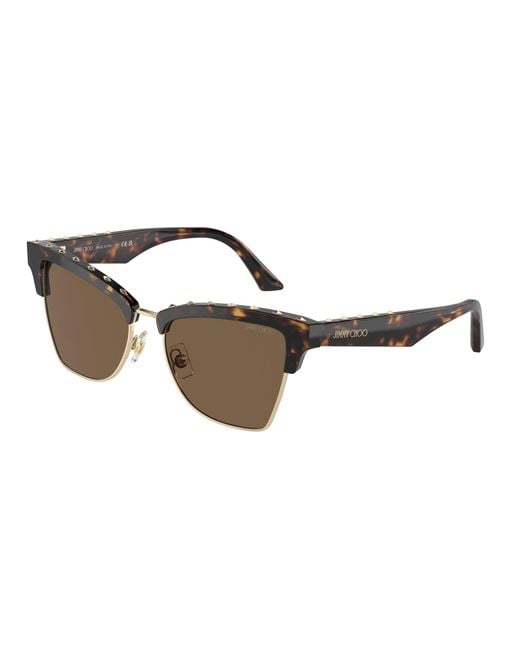 Jimmy Choo Black Jc5014 500273 Sunglasses Acetate Butterfly Normal