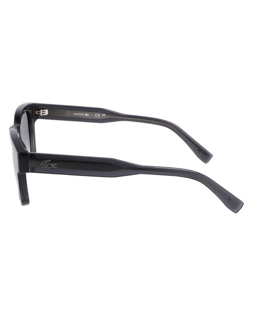 Lacoste Black L6023S 035 Sunglasses Bio-Inject Round Normal Normal