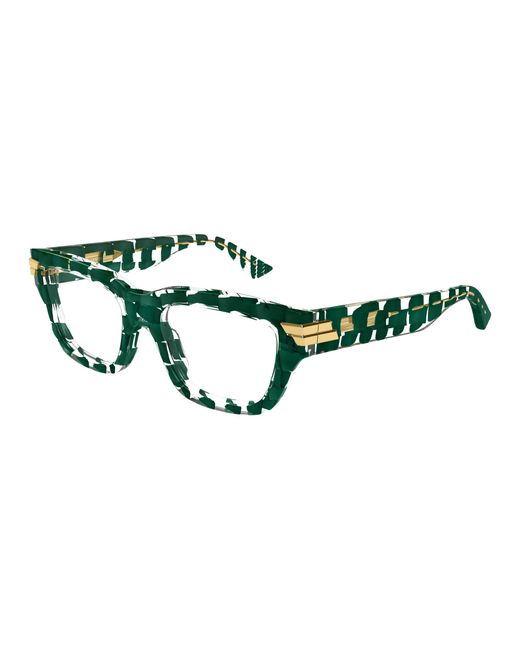 Bottega Veneta Black Bv1190O 005 Optical Frames Acetate Transparent Squared