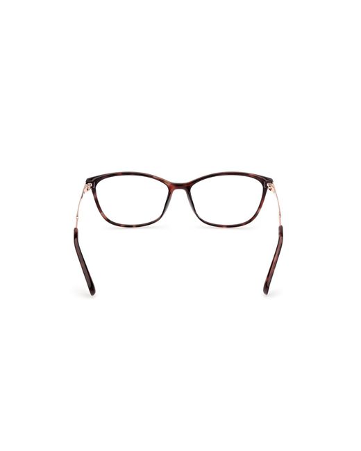 MAX&Co. Black Mo5083 055 Optical Frames Injected Squared Normal