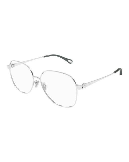 Chloé Black Ch0307O 002 Optical Frames Metal Transparent Round