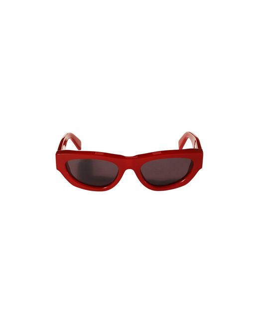 Off-White c/o Virgil Abloh Red Ow1050 Honolulu 2507 Sunglasses Acetate Geometric Normal