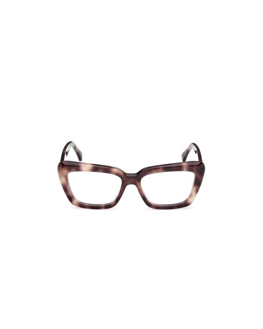 Max Mara Black Mm5210 055 Optical Frames Acetate Cat Eye Normal