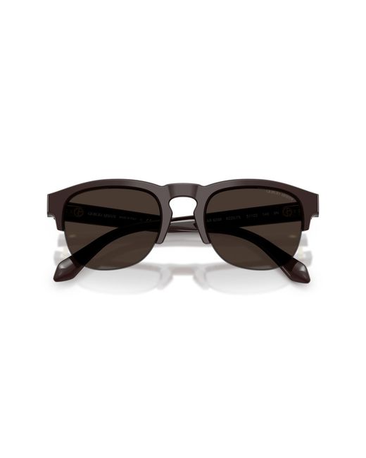 Giorgio Armani Black Ar8238 622073 Sunglasses Acetate Pantos Normal for men