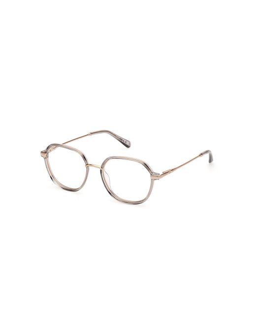 Guess Black Gu50098 020 Optical Frames Injected Round Normal for men