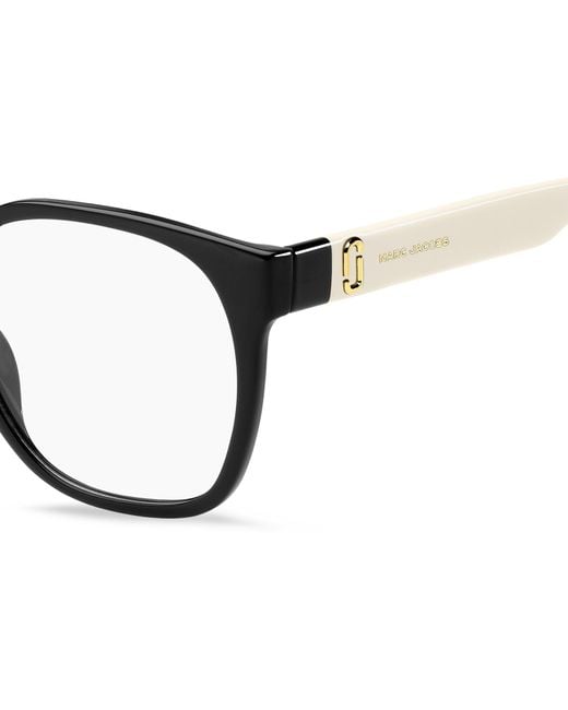 Marc Jacobs Black Marc 726 80S Optical Frames Injected Cat Eye