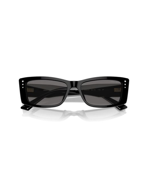 Jimmy Choo Black Jc5002Bu 500081 Sunglasses Acetate Pillow Polarized