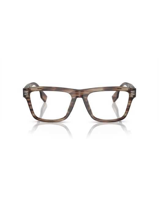 Burberry Black Be2387 4098 Optical Frames Acetate Squared Normal for men
