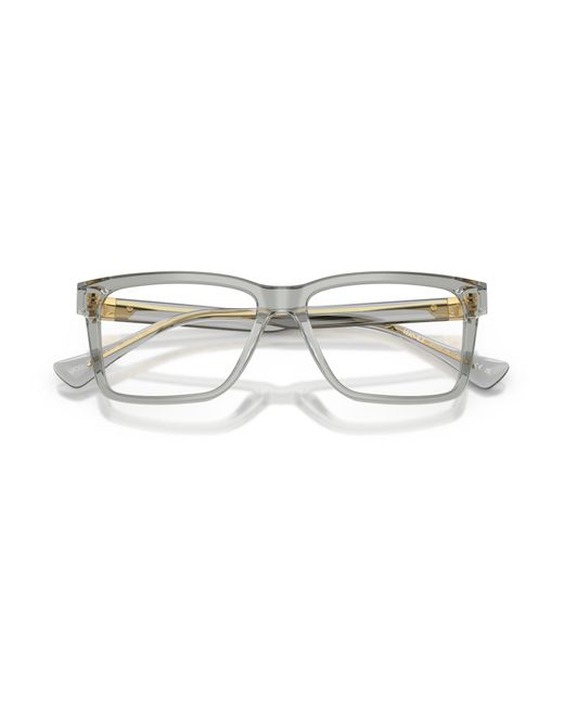 Versace Black Ve3328 5496 Optical Frames Acetate Squared Normal for men