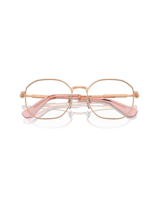 Burberry Black Be1387D 1337 Optical Frames Metal Transparent Geometric Normal for men