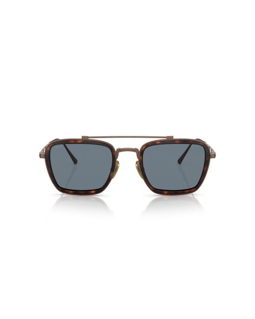 Persol Black Po5012St 801656 Sunglasses Titanium Pillow Normal