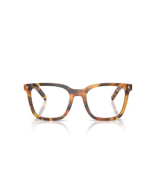 Prada Black Pr B11V 29C1O1 Optical Frames Acetate Pillow Normal