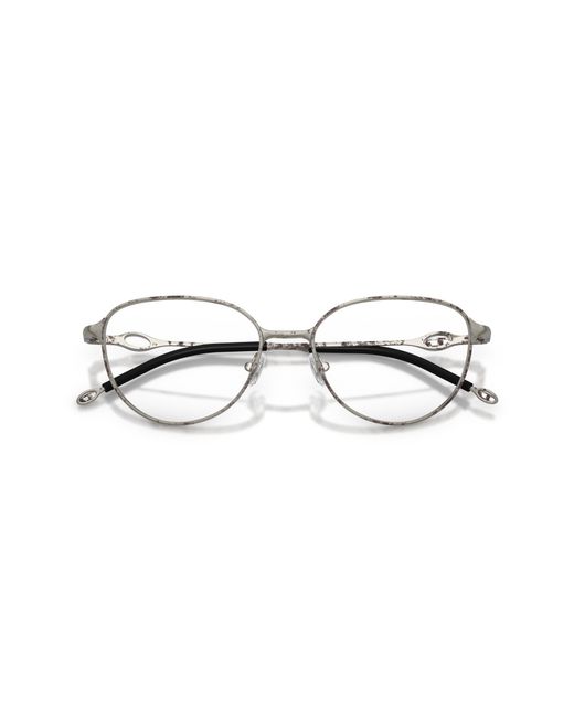 DIESEL Black Dl5003 1028 Optical Frames Metal Round Normal
