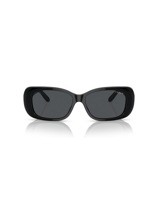 Vogue Eyewear Black Vo2606S W44/87 Sunglasses Acetate Squared Normal