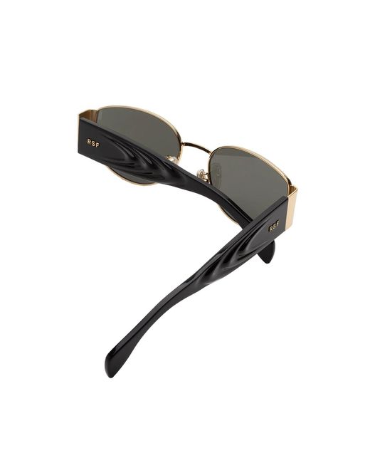 Retrosuperfuture Black G3L X Sunglasses Metal Round Normal