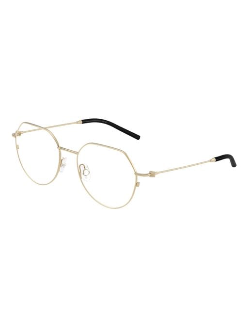 Moncler Black Me1002 1007 Optical Frames Steel Transparent Geometric Normal