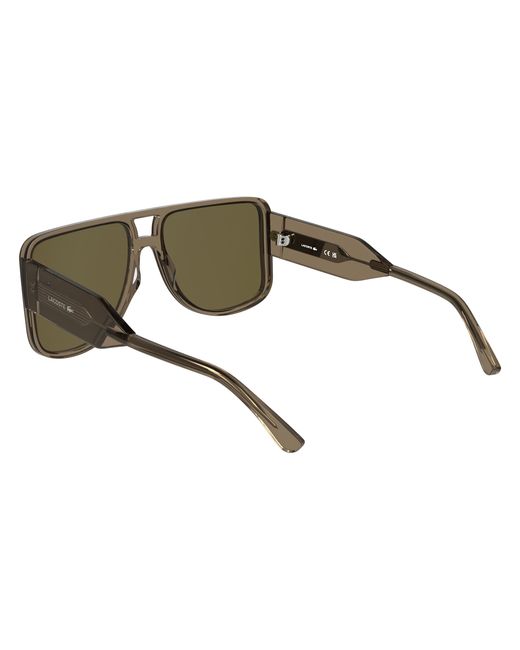 Lacoste Black L6056S 210 Sunglasses Acetate Squared Normal