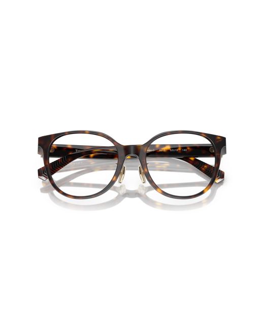 Tiffany & Co Black Tf2264D 8015 Optical Frames Acetate Round Normal