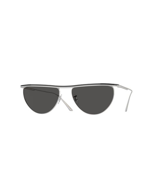 Oliver Peoples Black Ov1342S 1984C 503687 Sunglasses Metal Geometric Normal
