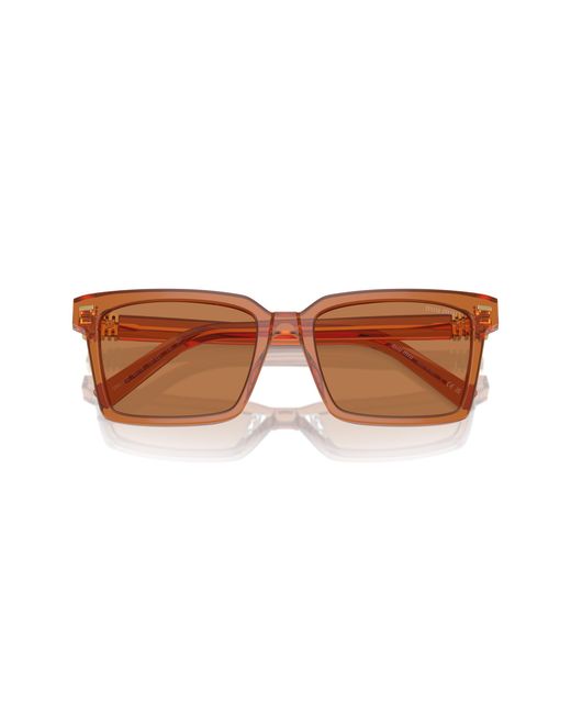 Miu Miu Black Mu 13Zs 15T2Z1 Sunglasses Acetate Squared Normal