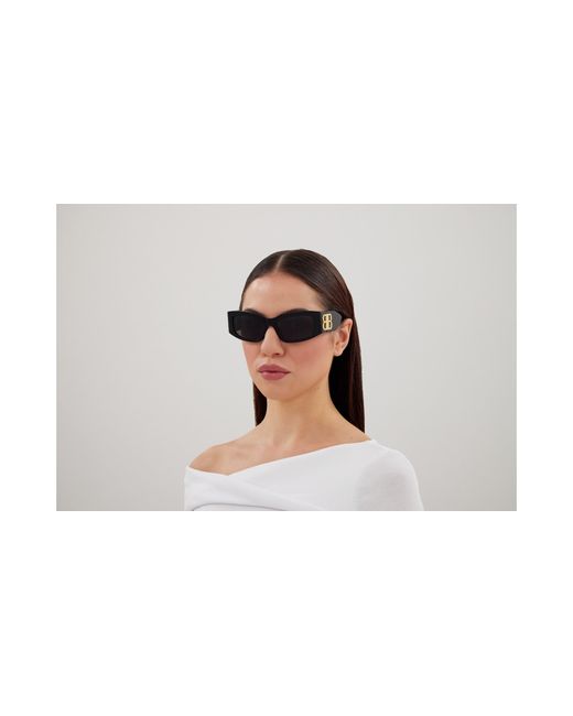 Balenciaga Black Bb0360S 005 Sunglasses Acetate Squared