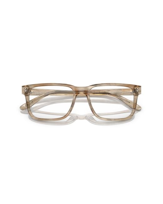 Emporio Armani Black Ea3218 5099 Optical Frames Acetate Squared for men