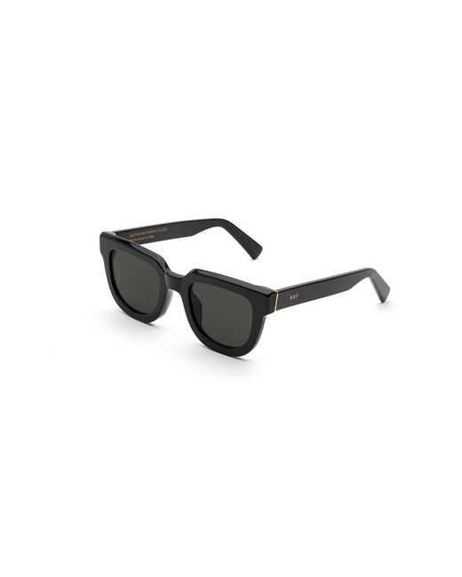 Retrosuperfuture Black Gp0 Serio Sunglasses Acetate Round Normal