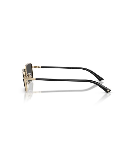Jimmy Choo Black Jc4027 300687 Sunglasses Metal Squared Normal
