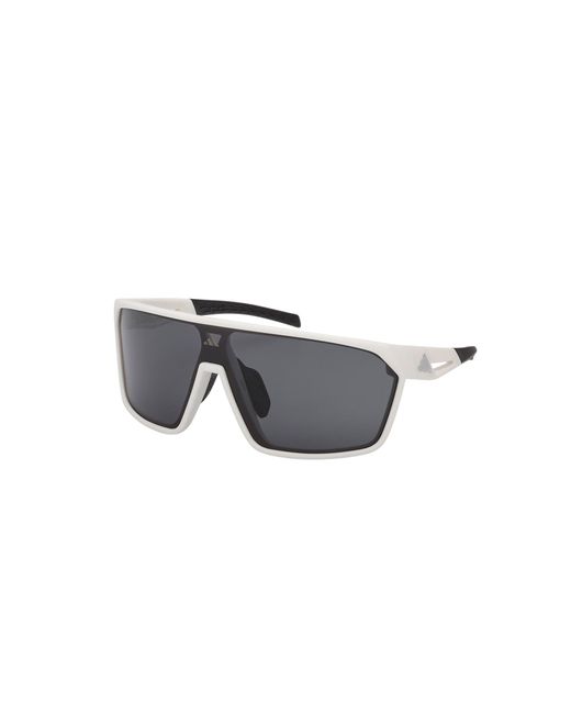 Adidas Originals Black Sp0108 21A Sunglasses Injected Smoke Mask Normal