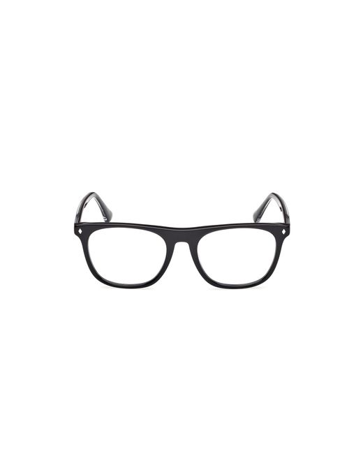 Web Black We5462 005 Optical Frames Acetate Squared Normal for men